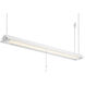 EnviroLite LED 48 inch White Shop Light Ceiling Light